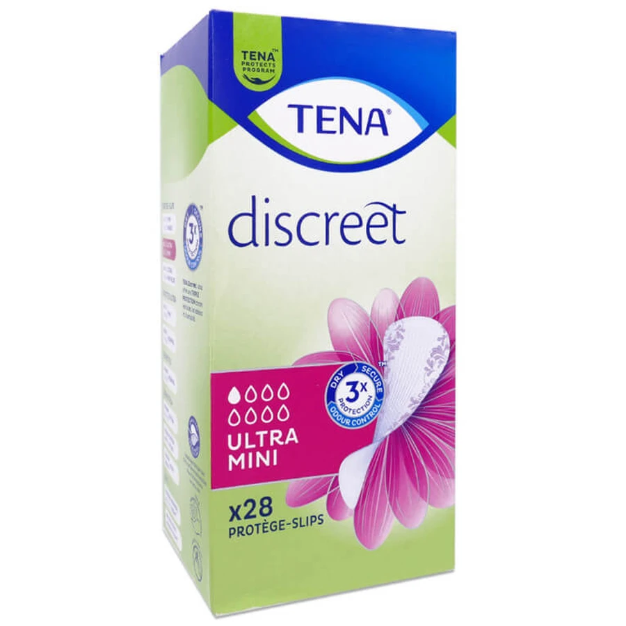 TENA DISCREET ULTRA MINI 28 CHILOȚI DE PROTECȚIE