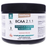 NAT&FORM BCAA 2.1.1 PERZIKSMAAK 30 PORTIES