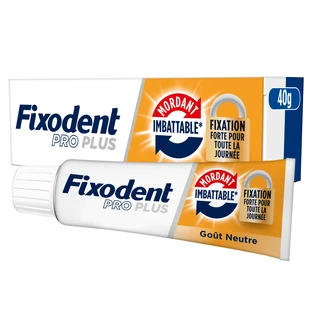 FIXODENT PRO PLUS HAFTCREME – UNSCHLAGBARE BISSFESTIGKEIT 40 G