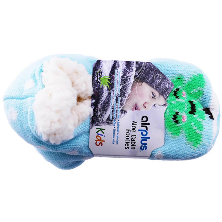AIRPLUS ALOE CABIN – NAWILŻAJĄCE KAPCIE DLA DZIECI, WZÓR JODŁOWY, ROZMIARY 26–31: ceny i cechy