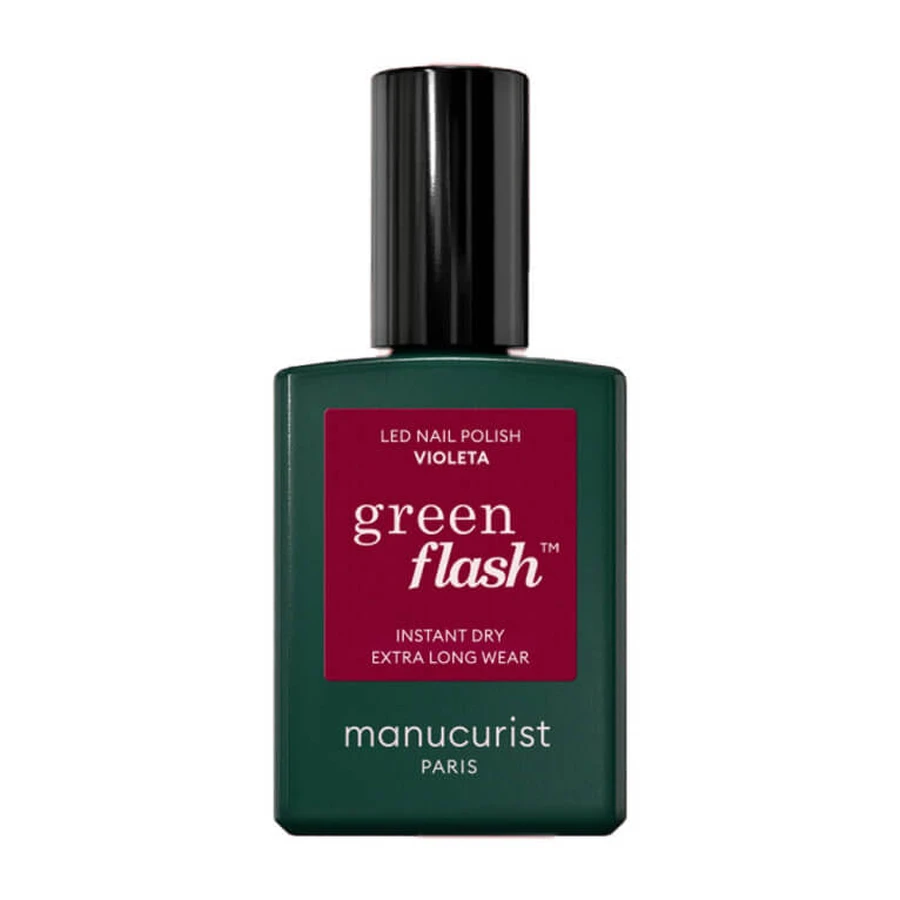 Esmalte de uñas MANUCURIST GREEN FLASH VIOLETA, 15 ml