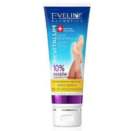 Revitalum voetcrème met 10% glycolzuur, 75 ml, Eveline Cosmetics