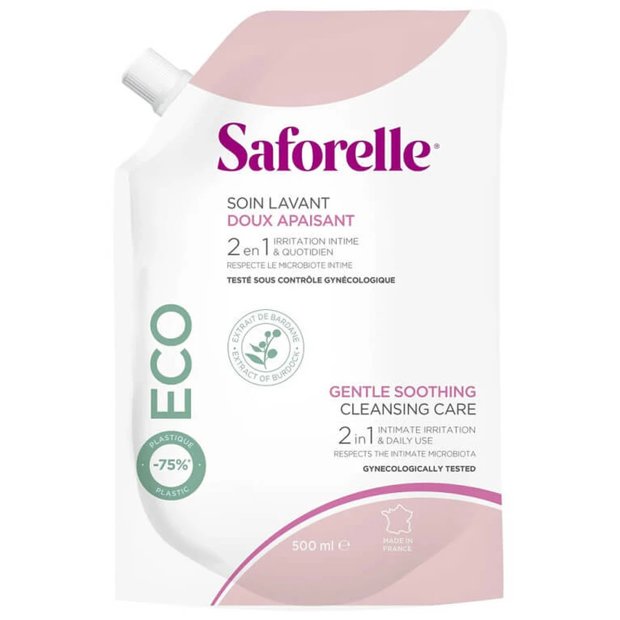 SAFORELLE ECO REÎNCĂRCARE PRODUS DE CURĂȚARE DELICAT 500 ml