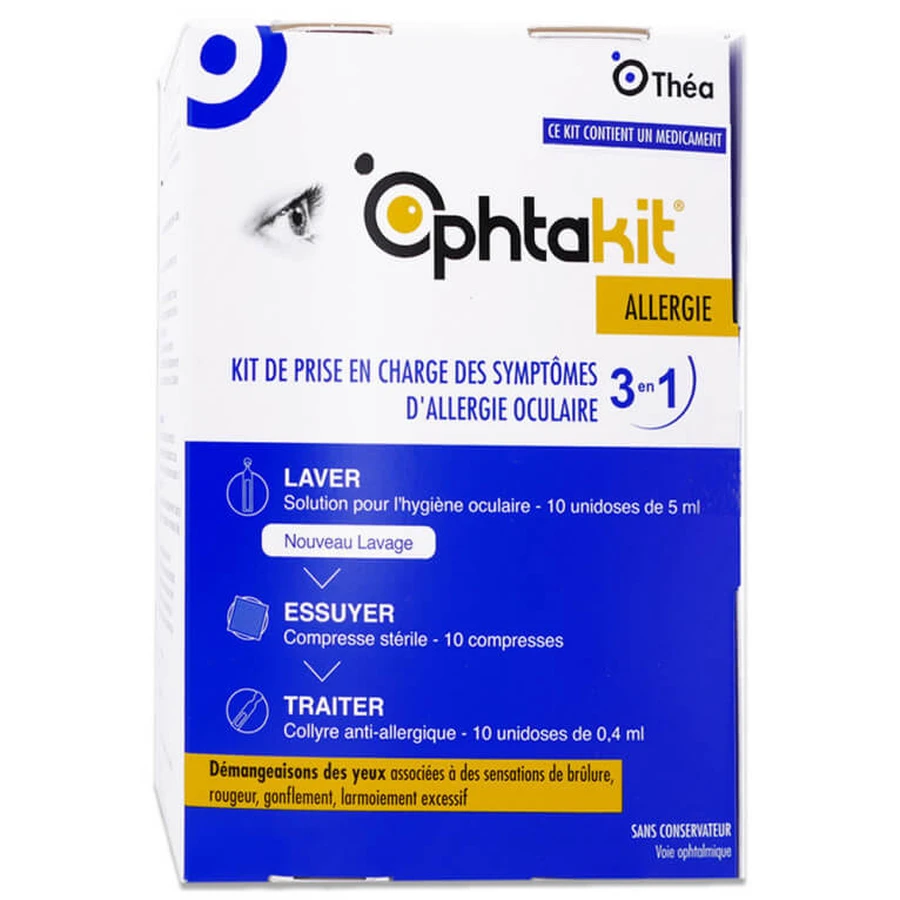 THEA OPHTAKIT 3-in-1-Allergie-Set