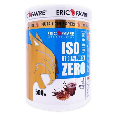 ERIC FAVRE ISO ZERO 100% WHEY, CHOCOLATE FLAVOR, 500G