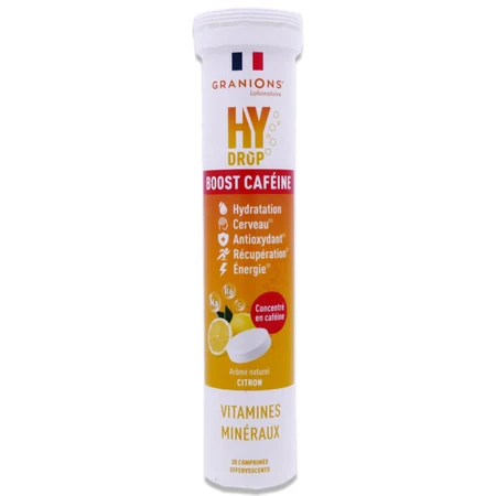 GRANIONS HYDROP BOOST CITRON 20 COMPRIMES