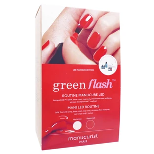 MANUCURIST GREEN FLASH LED-MANICUREROUTINE HORTENCIA POPPY RED