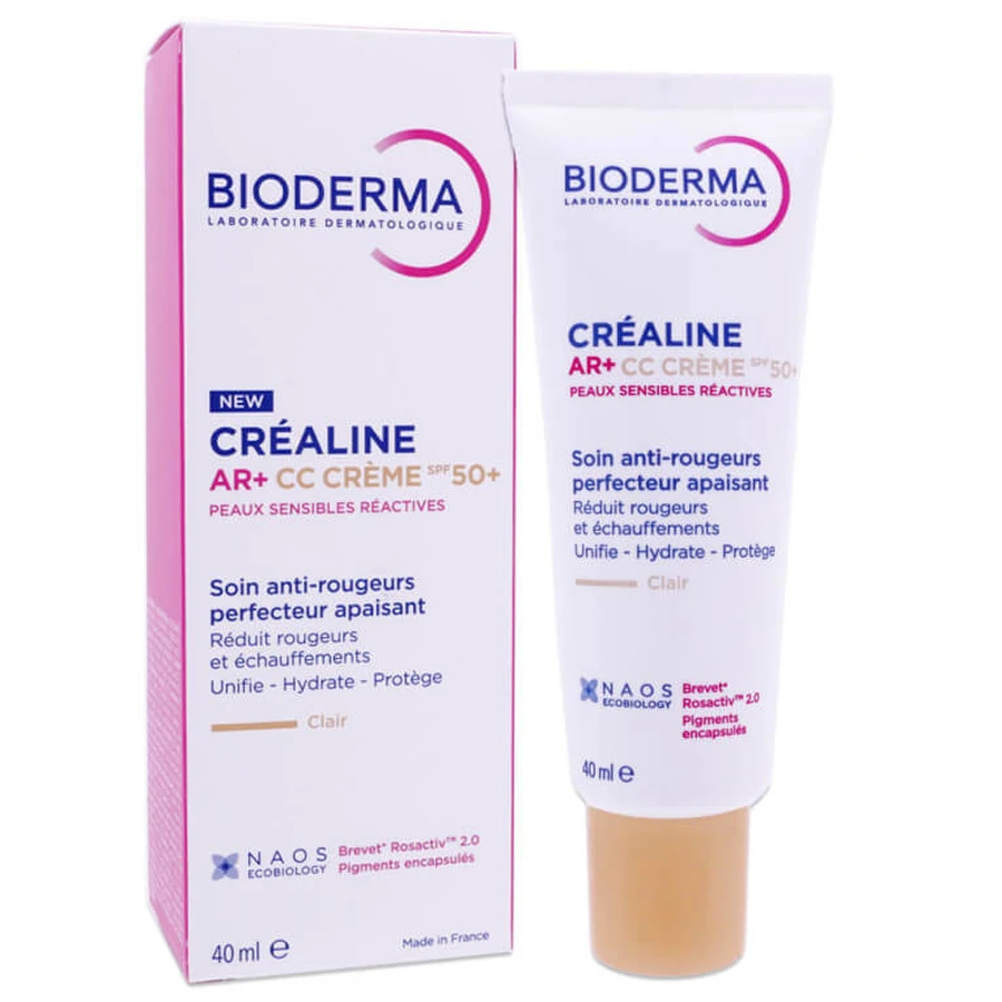 BIODERMA CRÉALINE AR+ CC LIGHT CREAM SPF50+ 40 ml