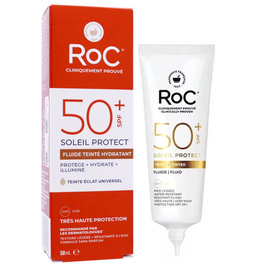 ROC SOLEIL PROTECT LOCIÓN HIDRATANTE SPF 50 TONO UNIVERSAL 50 ML