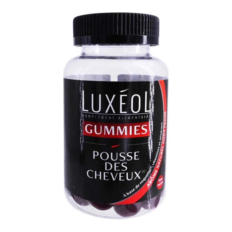 LUXEOL HAARGROEI-GUMMI'S, 60 STUKS
