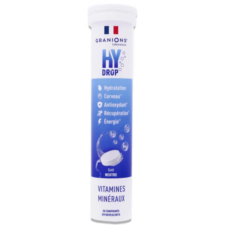 GRANIONS HYDROP NEUTRAL 20 COMPRIMIDOS EFERVESCENTES