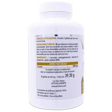 ERIC FAVRE L-TYROSIN 1000 MG 60 KAPSELN