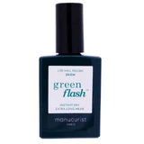 MANUCURIST GREEN FLASH SNOW NAIL POLISH 15ML