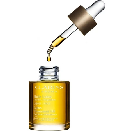 CLARINS LOTUSÖL: REINIGT UND STELLT DAS GLEICHGEWICHT WIEDER HER, 30 ML