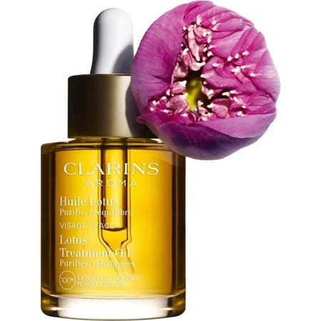 CLARINS LOTUSÖL: REINIGT UND STELLT DAS GLEICHGEWICHT WIEDER HER, 30 ML