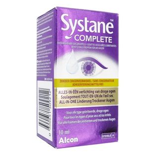 ALCON SYSTANE COMPLETE LUBRICATING EYE DROPS 10ML