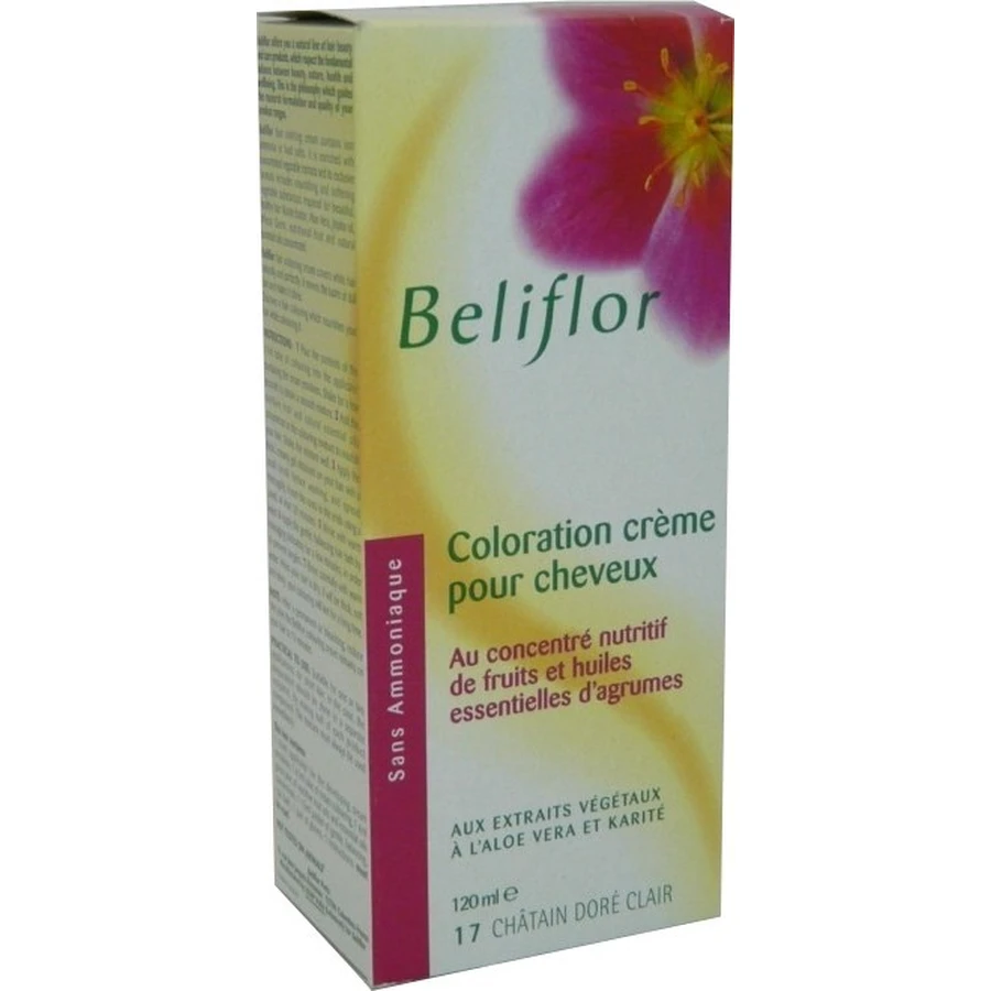 BELIFLOR HAARKLEURCRÈME 17 LICHT GOUDBRUIN 120 ML