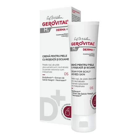 Gerovital H3 Derma+ cream for red and flaky skin, 50ml, Farmec