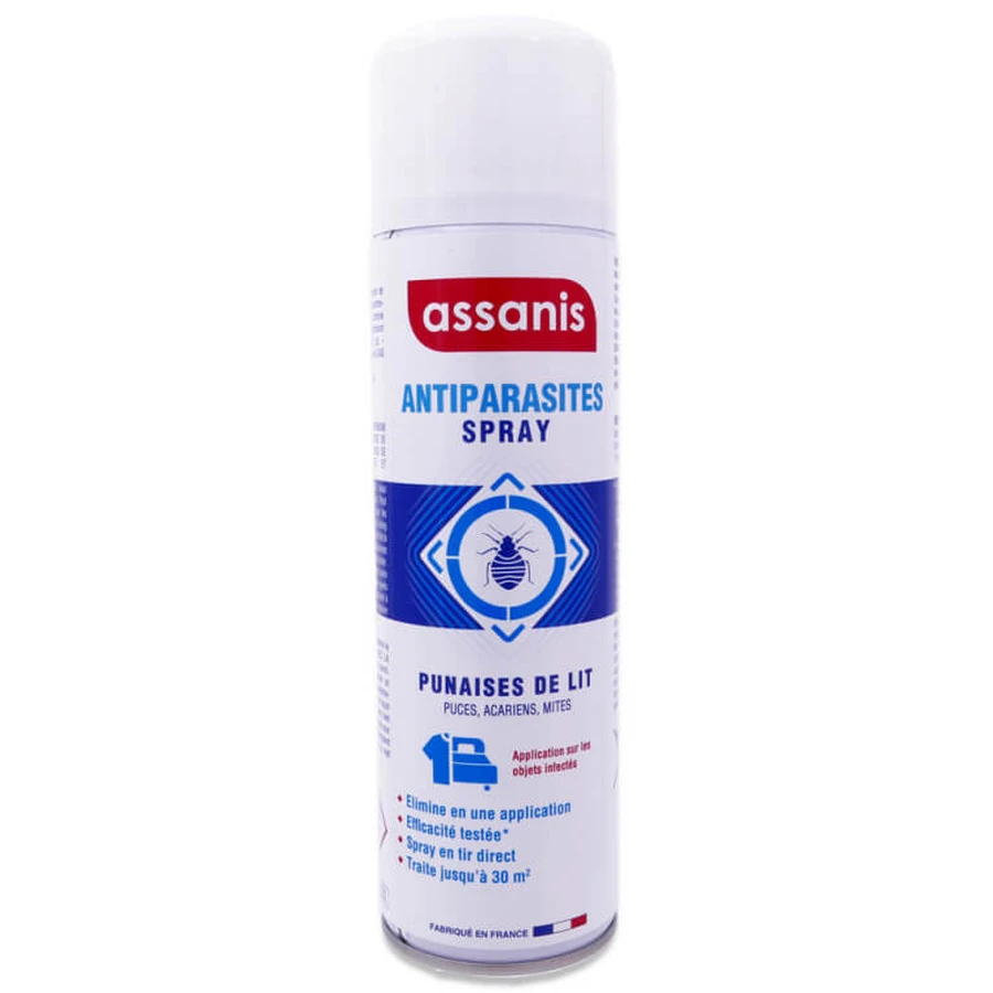 ASSANIS, SPRAY ANTIPARASITARIO CONTRA LAS CHINCHAS DE CAMA, 500 ML