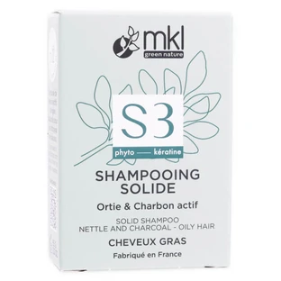 MKL S3 SOLID SHAMPOO MIT BRENNNESSEL UND AKTIVKOHLE 65 g