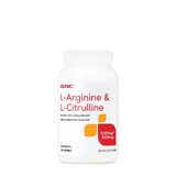 Gnc L-arginine &amp; L-citrulline, L-arginine &amp; L-citrulline, 120 Tb