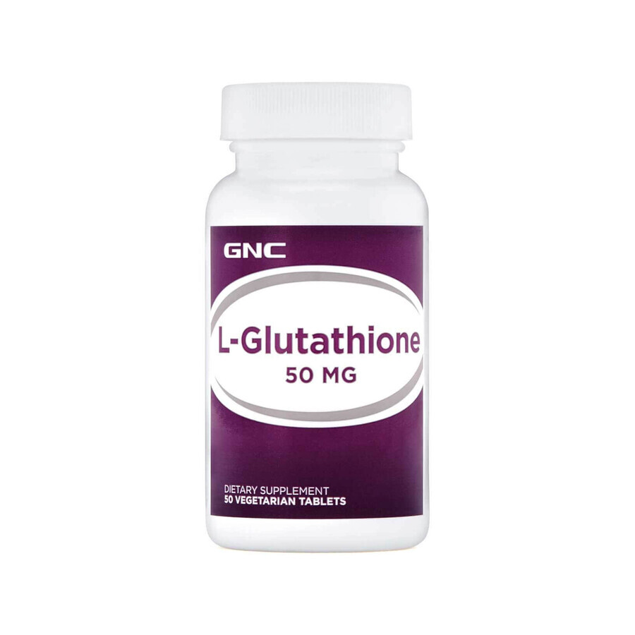 Gnc L-Glutathion 50 mg, L-Glutathion, 50 TB