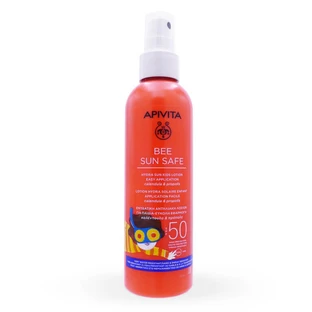 APIVITA BEE SUN SAFE HYDRA SUN – balsam przeciwsłoneczny dla dzieci SPF 50, 200 ml
