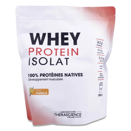 THERASCIENCE VANILLA WHEY PROTEIN ISOLATE 750 g