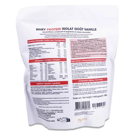 THERASCIENCE VANILLA WHEY PROTEIN ISOLATE 750 g