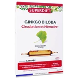 SUPERDIET GINKGO BILOBA 20 AMPOULES
