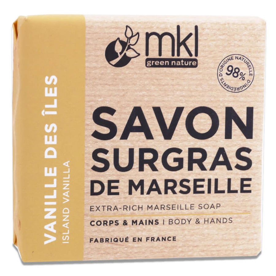 MKL MARSEILLE SUPERFAT ZEEP MET ISLAND VANILLA 100 G