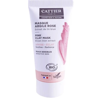 CATTIER MASQUE ARGILE ROSE BIO PEAUX SENSIBLES 30ML