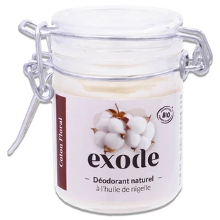 EXODE BIO DEZODORANT NATURAL CU AROMĂ DE BUMBAC ȘI FLORI 50G