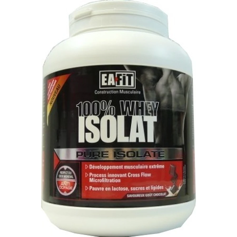 EAFIT PURE ISOLATE 100% izolat serwatki o smaku czekoladowym 750 g: ceny i cechy
