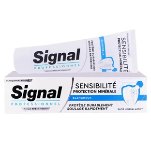SIGNAL TANDPASTA VOOR GEVOELIGE TANDEN & WITMAKEN 75 ML