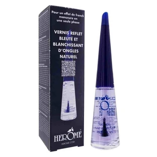 HEROME VERNIS REFLET BLEUTÉ ET BLANCHISSANT 10ML