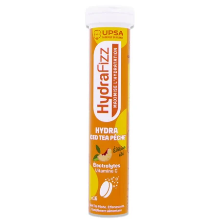 UPSA HYDRAFIZZ HYDRA GOUT THE PECHE 16 COMPRIMES EFFERVESCENTS