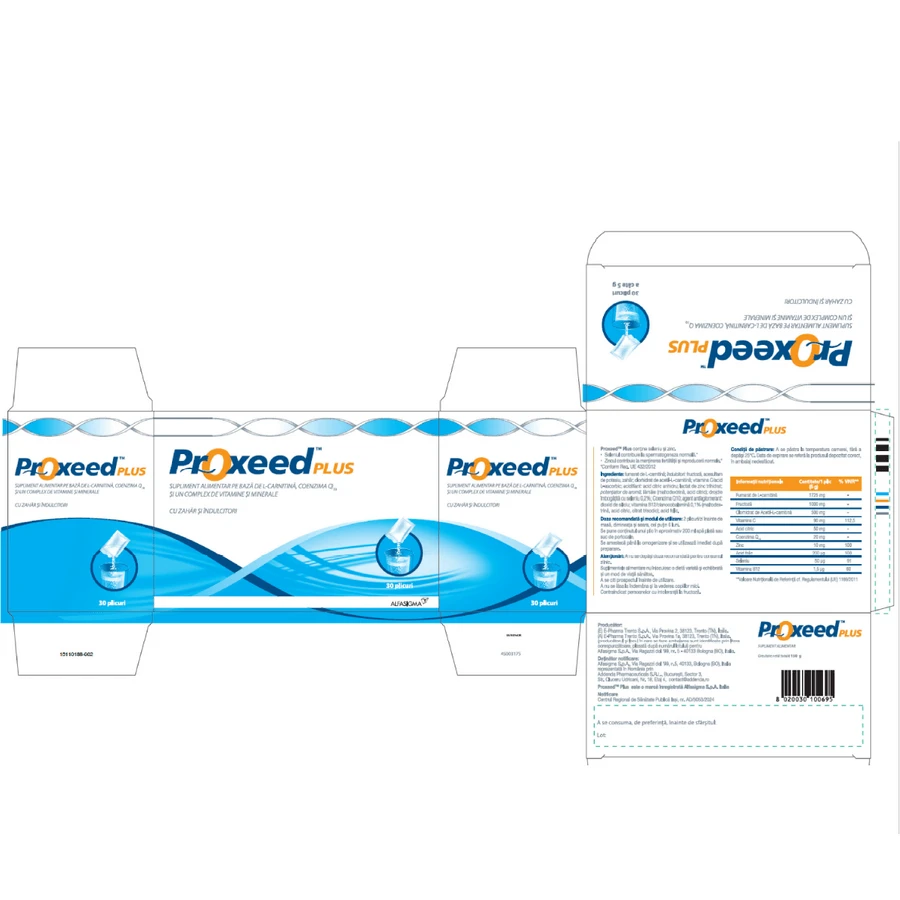 Proxeed Plus, 2x30 sachets, AlfaSigma