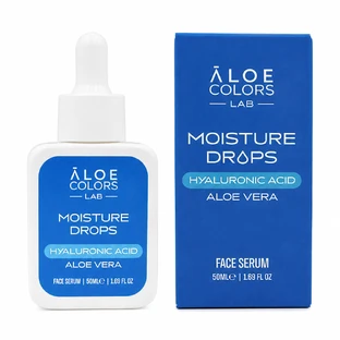 Aloe+ Colors – serum do twarzy w kroplach nawilżających z kwasem hialuronowym, 50 ml