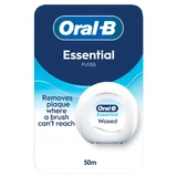 Oral-B Essential Floss, gewaxte tandzijde zonder smaak, 50 m