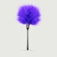 Pinceau à plumes avec manche spécial - Violet