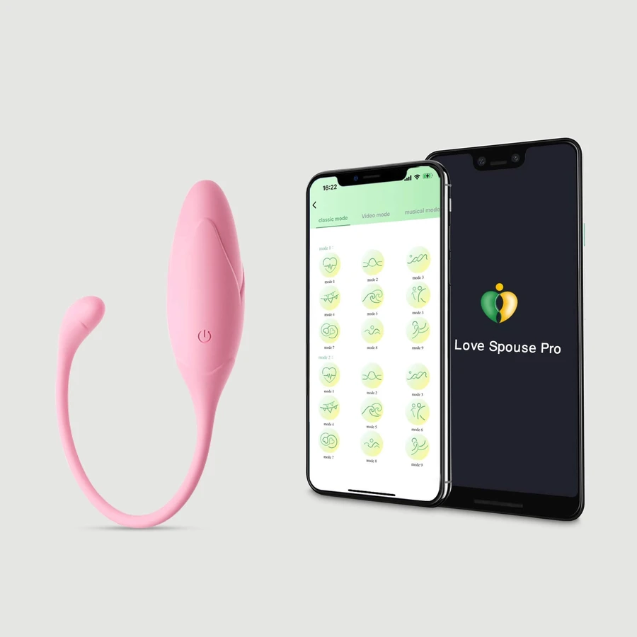 My Remote F Buddy vloeibare siliconen, via app bedienbare bulletvibrator - roze