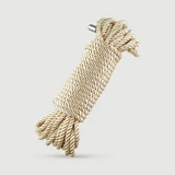 Bondage-Seil, 10 m – Naturfarben