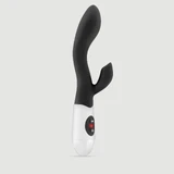 Mein erster „G Rabbit“ – wiederaufladbarer, gebogener Silikon-Rabbit-Vibrator – Schwarz