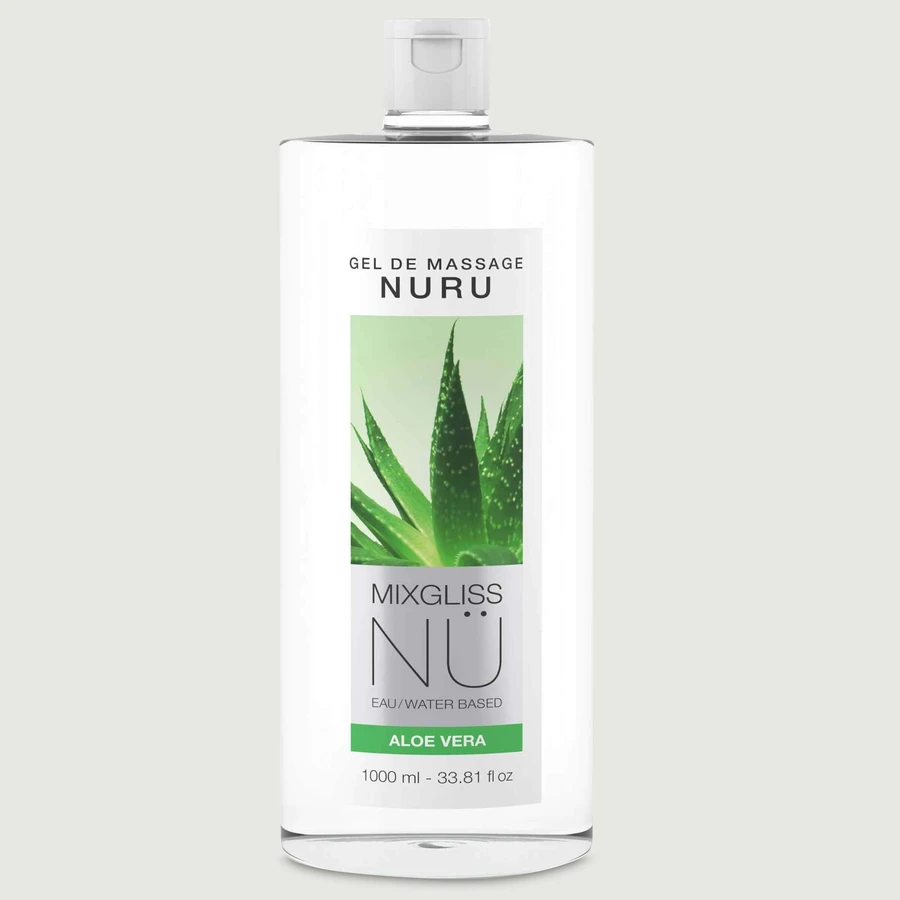 Ulei de masaj NU Aloe Vera Nuru - 1000 ml