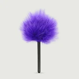Feather Tickler With Handle - Purple