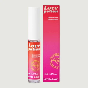 Gloss stimulant et sensuel « Love Potion » - 8 ml