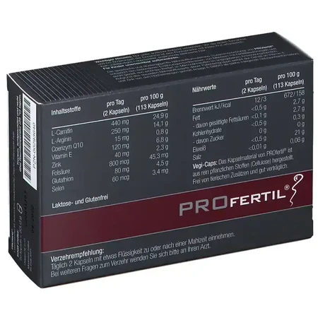 Profertil per uomo, 2x60 capsule, Lenus Pharma