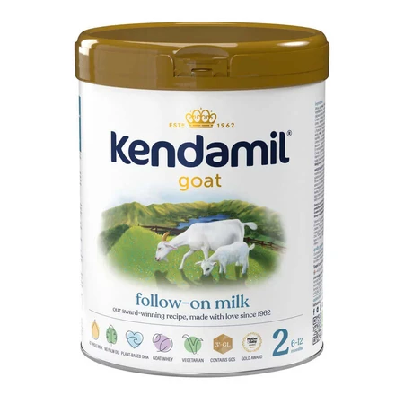 Kendamil Goat 2 Folgemilch mit Ziegenmilch, zur Verwendung ab dem 6. Lebensmonat, 2 x 800 g, Kendal Nutricare