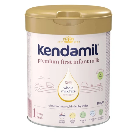 Kendamil Premium 1 DHA+, Säuglingsmilch, ab Geburt, 2x800 g